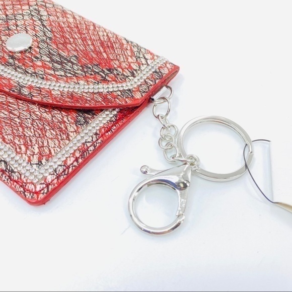 Python SnakeSkin KeyChain Wallet Coin Purse - Picture 3 of 4